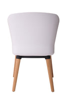 Silla de visita Tulip tapizado AL-3032