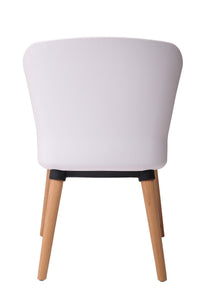 Silla de visita Tulip tapizado AL-3032