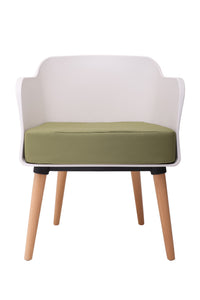 Silla de visita Tulip tapizado AL-3032