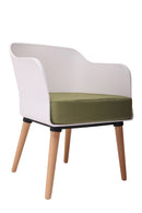 Silla de visita Tulip tapizado AL-3032