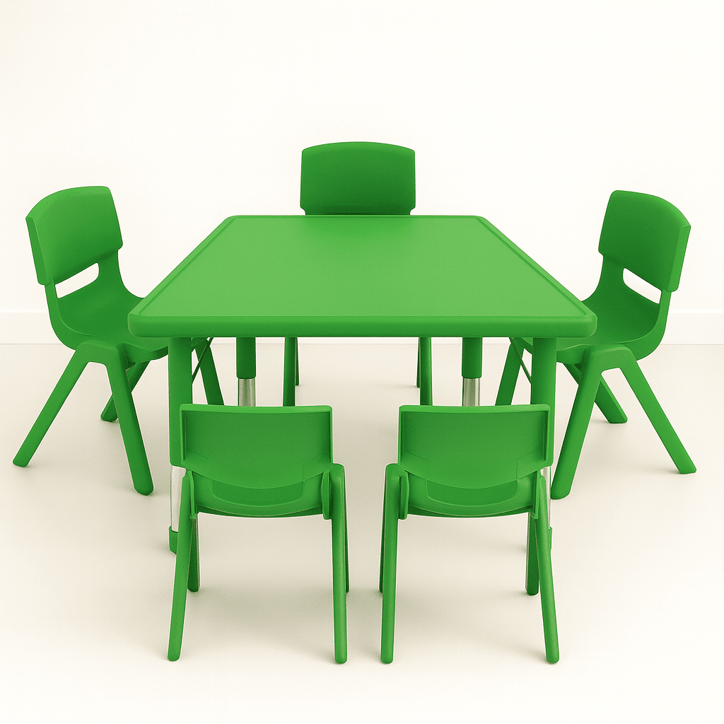 Mesa Colaborativa Escolar Rectangular