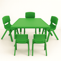 Mesa Colaborativa Escolar Rectangular